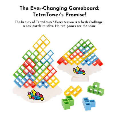 TetraTower™  Stacking Game (25% OFF)